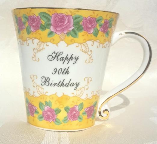 90th Birthday Beaker